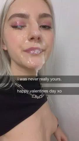 Cum Facial White Girl clip