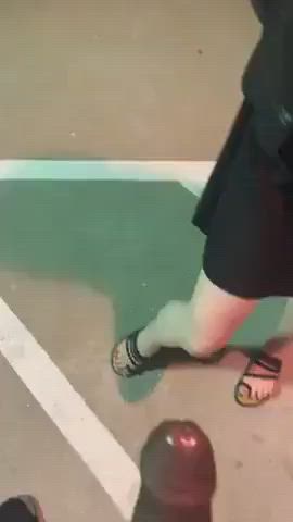 BBC Blowjob Cute Public Saliva Smile Spit Tease clip