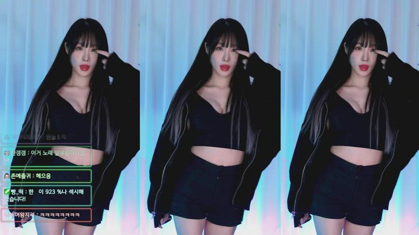 asian big tits dancing korean clip
