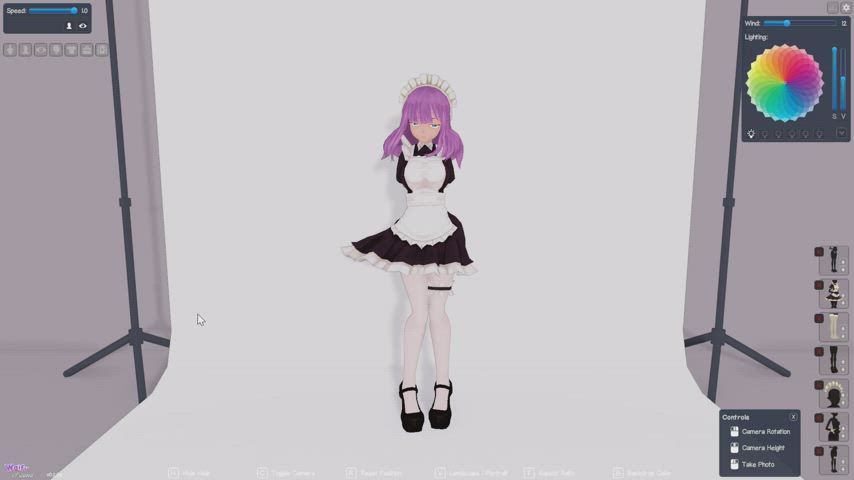 anime hentai maid clip