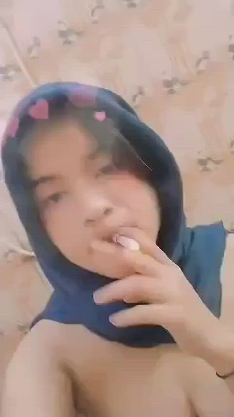 amateur ass big tits blowjob cumshot hijab indonesian tits clip