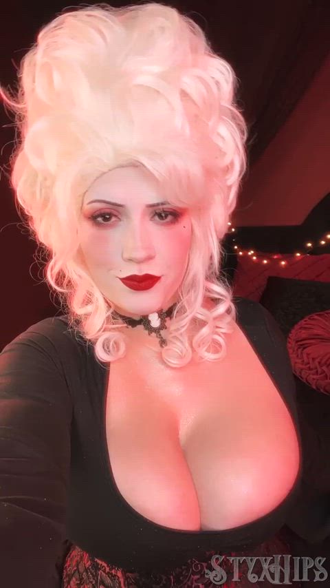 big ass big tits bouncing tits cosplay huge tits solo just-boobs clip