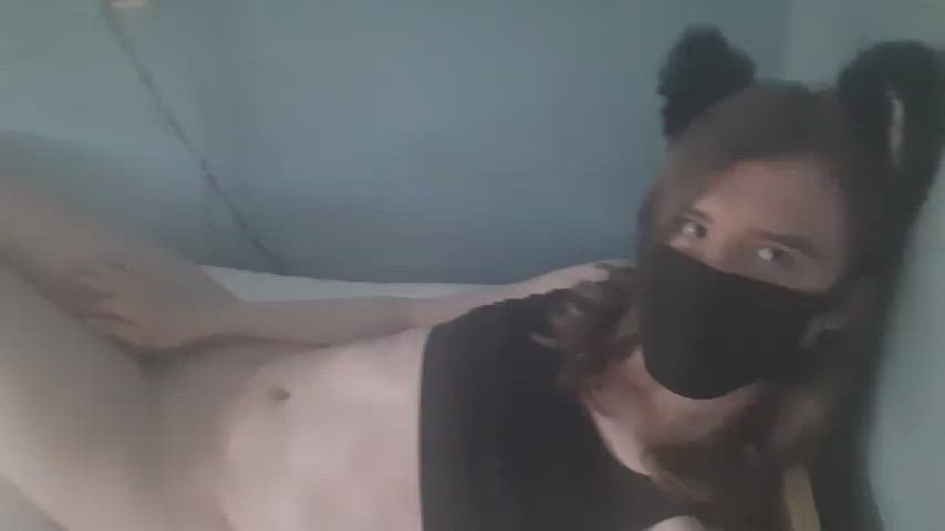 bed cum cumshot male masturbation mask masturbating clip