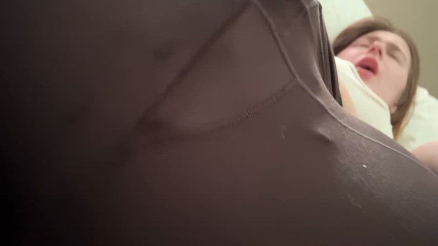 Morning squirt in my leggings