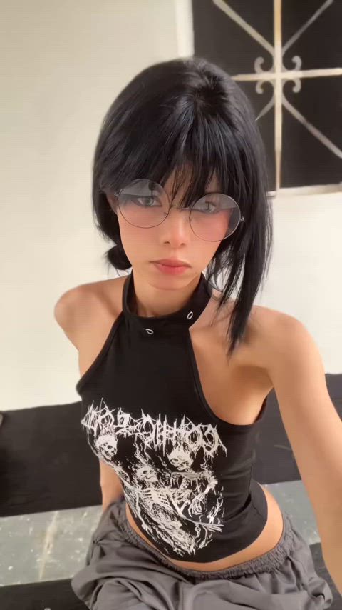 amateur brazilian cosplay teen tik-tok clip
