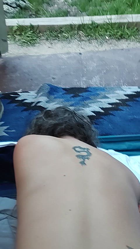 amateur doggystyle exhibitionism exhibitionist milf outdoor sex real-couples clip