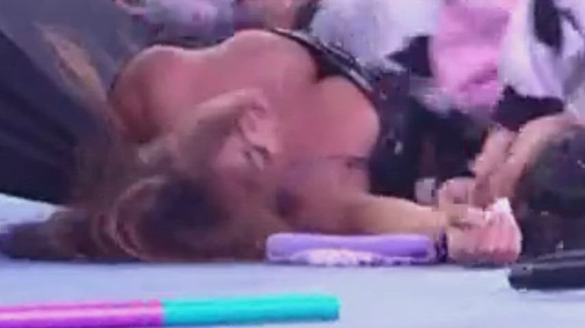 Big Tits Celebrity Wrestling clip