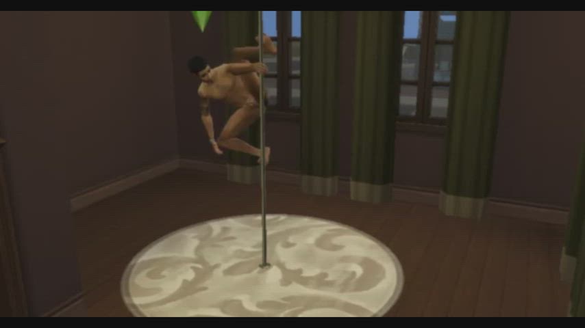 animation nude pole dance clip
