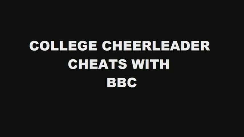 bbc cheating cheerleader clip
