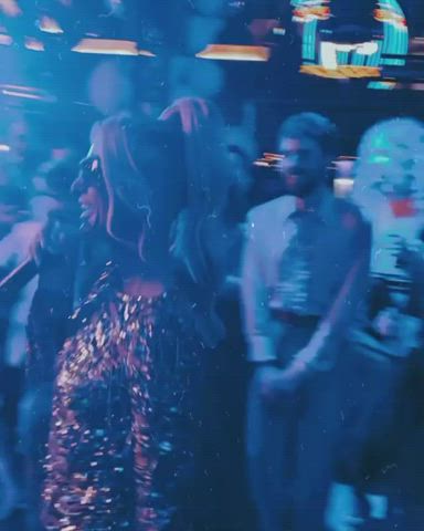 Blue Dancing Teen clip