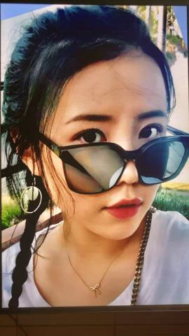 asian cum cumshot cute facial glasses teen tribute clip