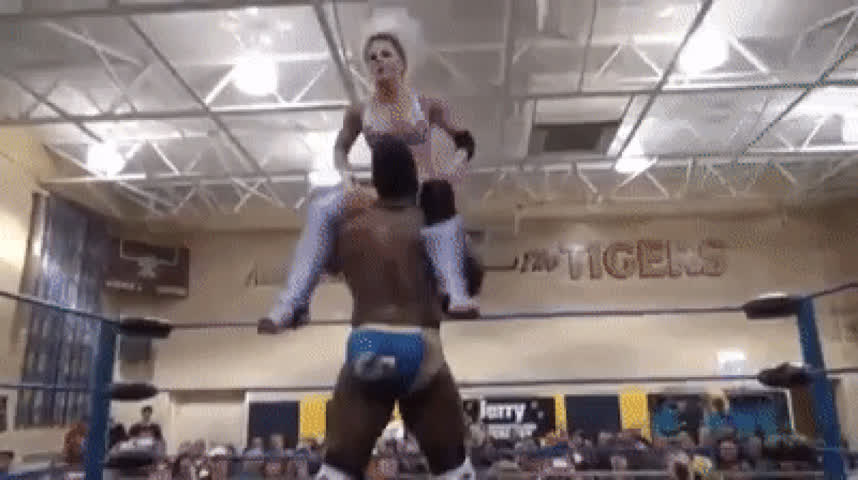 femdom milf wrestling clip