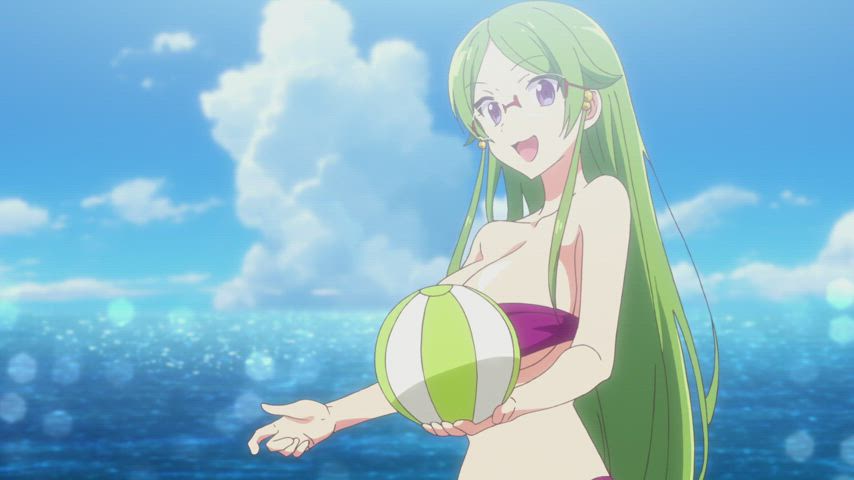 Beach volleyball [Megami-ryou no Ryoubo-kun.]