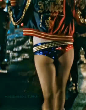 ass celebrity margot robbie clip