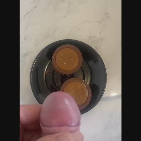 cum cumshot food fetish clip