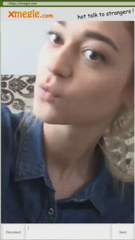 Blonde Boobs Camgirl NSFW Natural Tits Nude Teen Webcam clip
