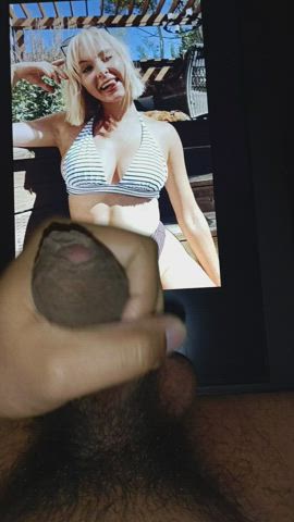 blonde cock jerk off white girl clip