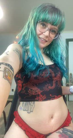 Flashing Long Tongue Nipples clip