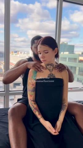 interracial massage russian clip