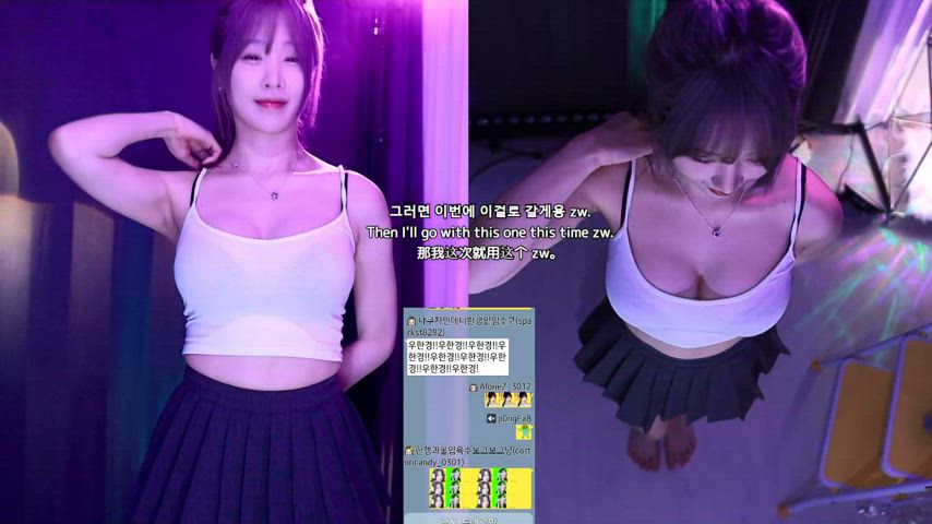 asian big tits dancing korean clip