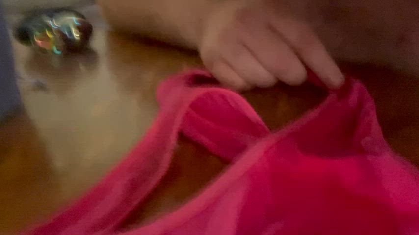 cum eating instructions cum licking panties clip