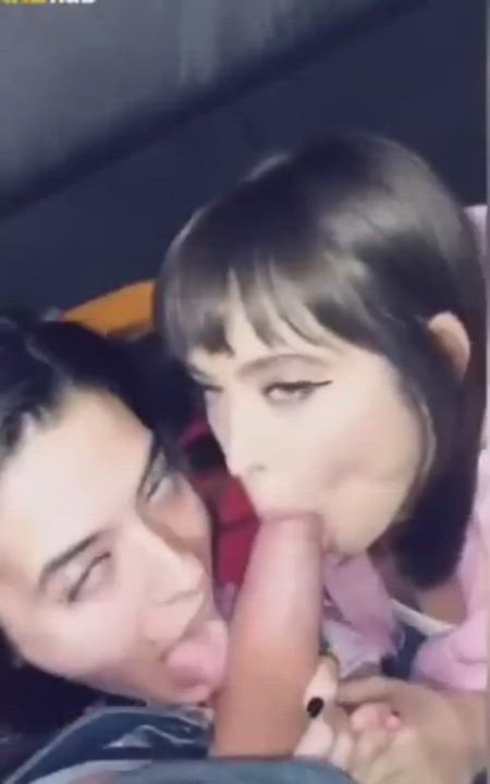 Big cock for 2 girls