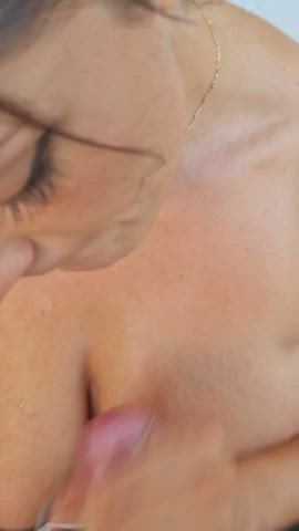 babe cum cumshot face fuck milf nsfw tits clip