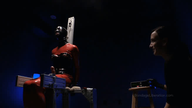 bondage erection femdom fetish rubber clip