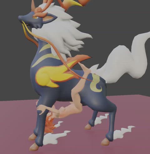 animation furry straight clip