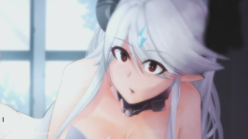 Luna being impregnated by Sai