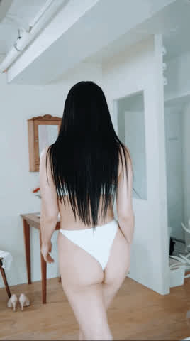 asian eye contact hair korean nails swimsuit prettyevil clip