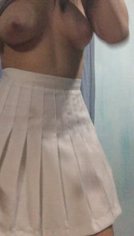 Boobs Skinny Skirt clip