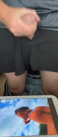 big dick cumshot tribute clip