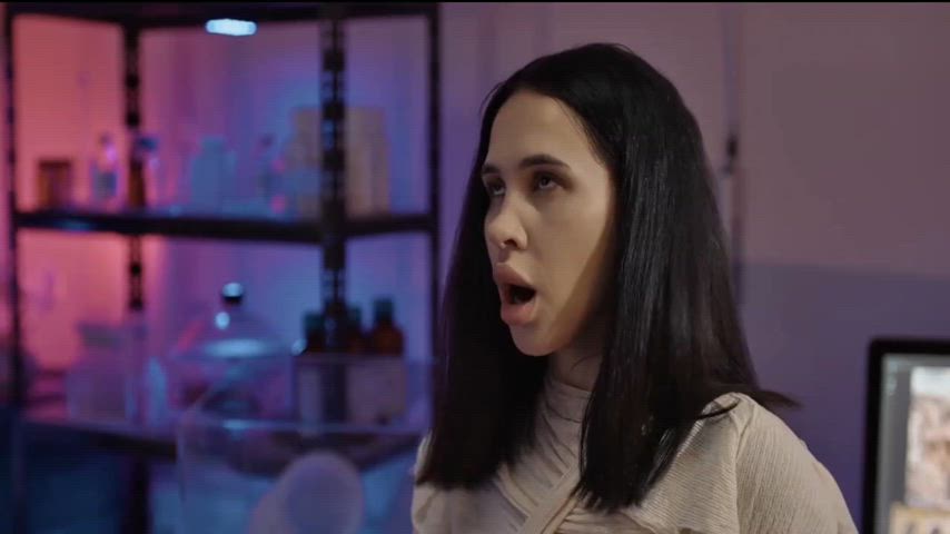 cum in mouth fake cum futanari clip