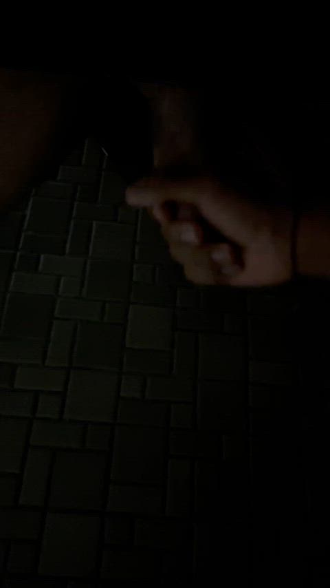 bathroom gay handjob public clip