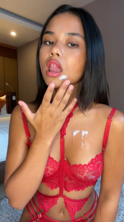 cum eating instructions cum on tits cumshot clip