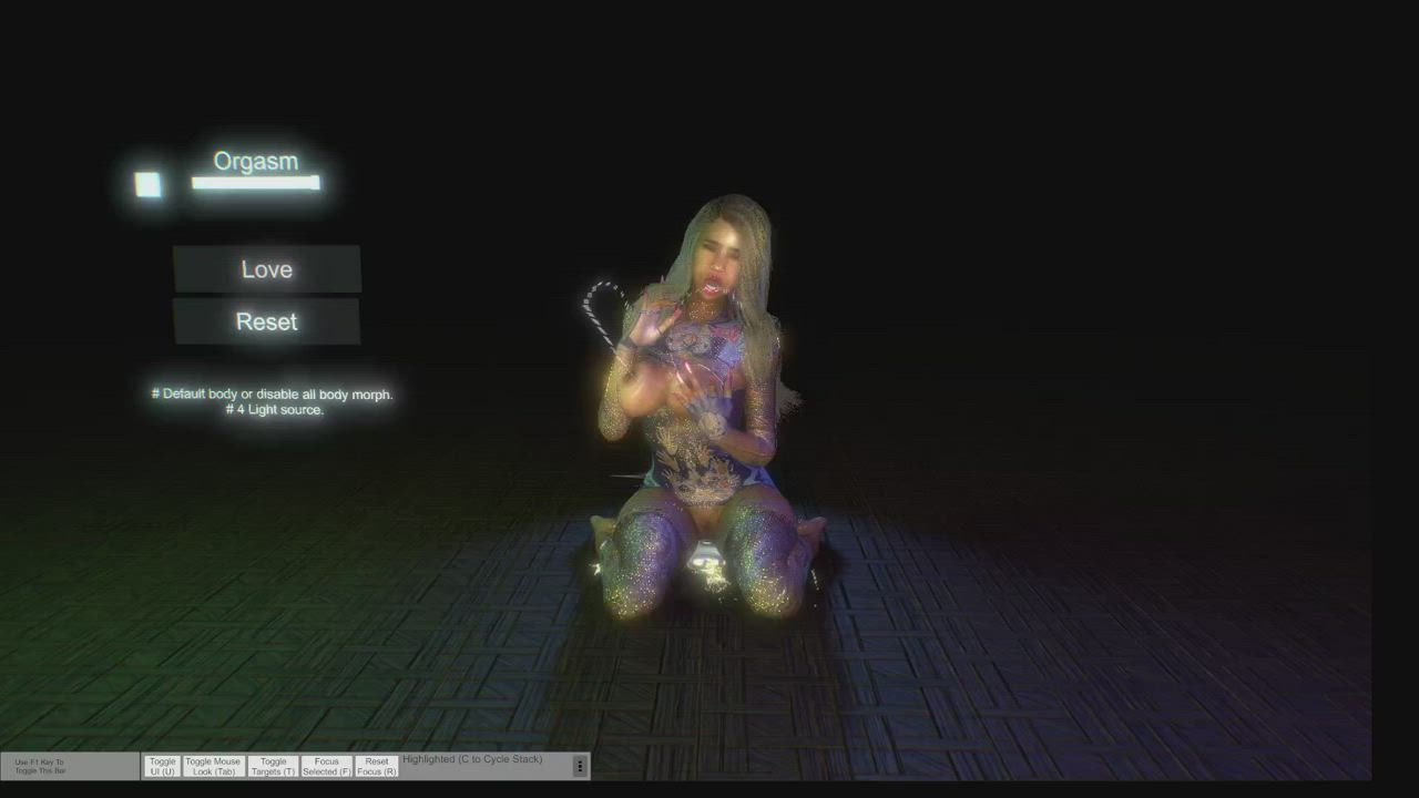 3D Female Huge Dildo clip