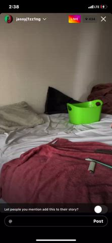 blonde flashing teasing white girl clip