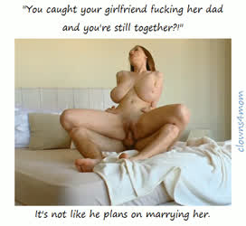 Blonde Cuckold Watching clip