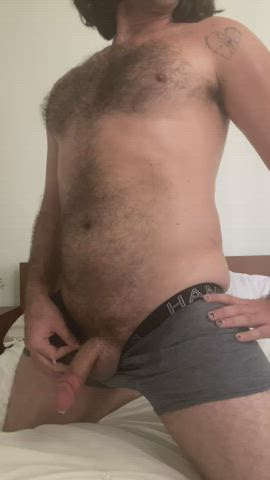 I love how my cock twitches after I put my underwear back on🥵