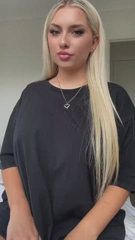 blonde bouncing tits nude strip stripping tits clip