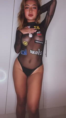 What would you do if you found a naughty teen on your bed?