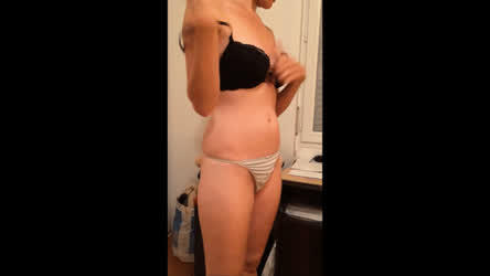 Shaved Pussy Striptease Wife clip