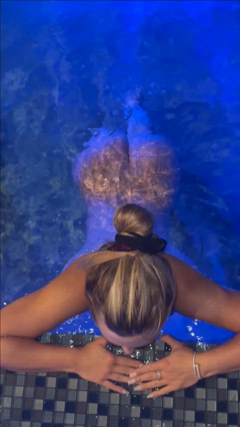 ass big ass blowjob onlyfans pool swimming pool clip
