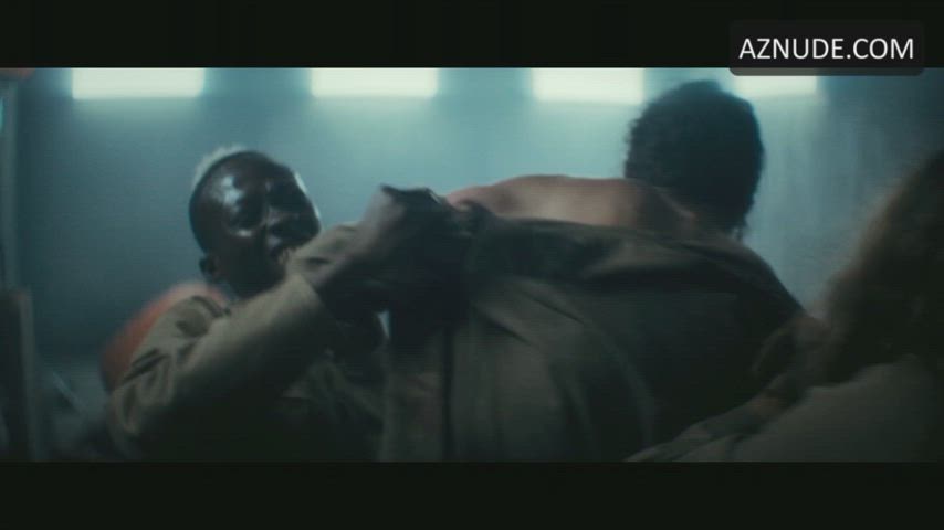 brunette cinema topless clip