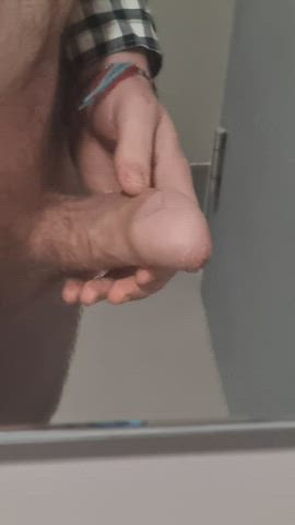 amateur cock coworker masturbating nsfw solo work clip
