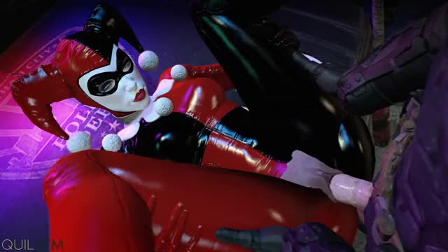 Harley & Batman - QuilSFM