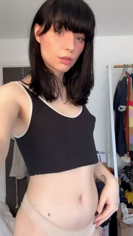 girl dick tease trans woman clip