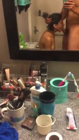 Lightskin cock sucker