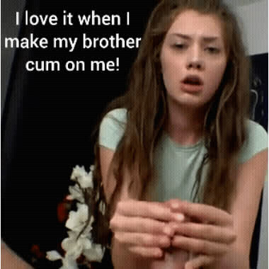 Brother Cumshot Handjob Sister Taboo clip